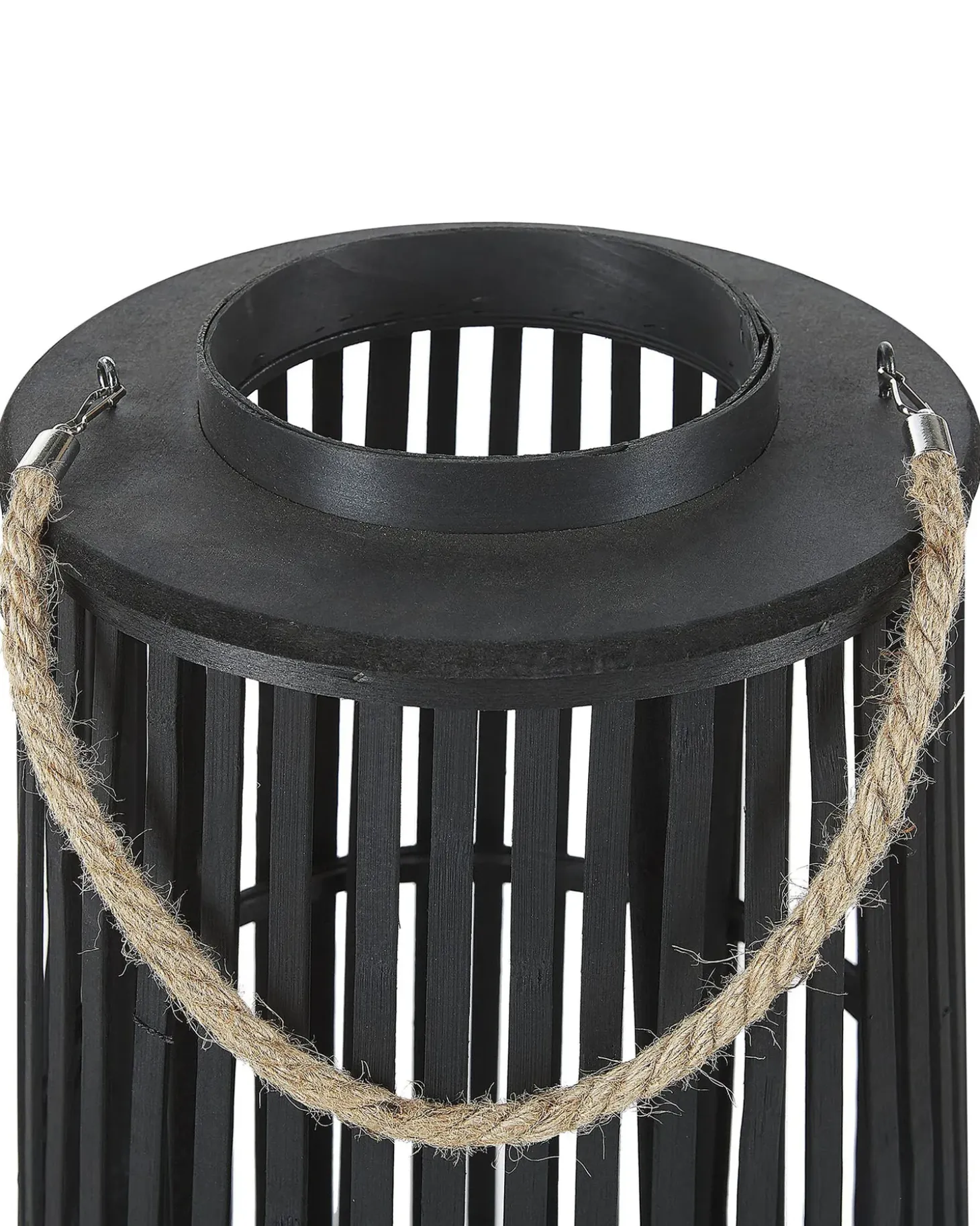 Lanterne LUZON Piletræ 80 cm Sort