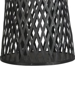 Lanterne MACTAN Bambus 58 cm Sort