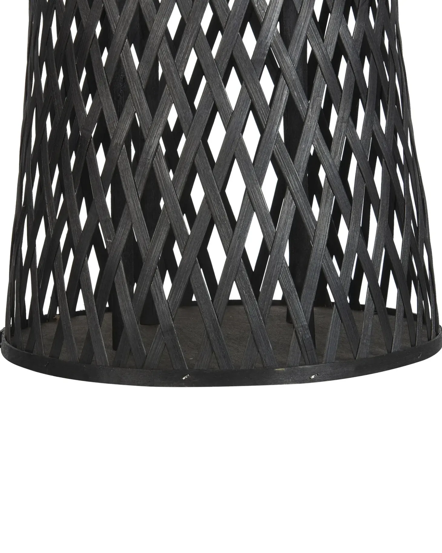 Lanterne MACTAN Bambus 58 cm Sort