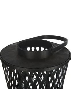 Lanterne MACTAN Bambus 58 cm Sort