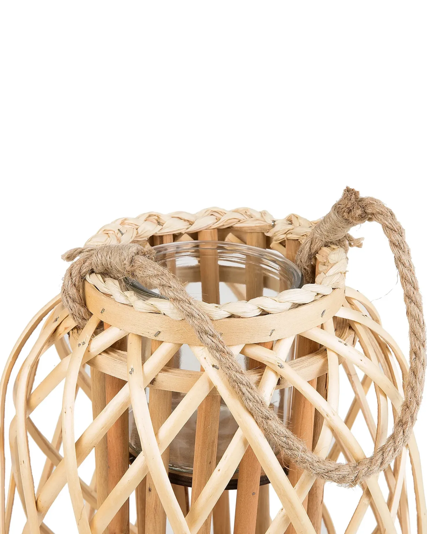 Lanterne MAURITIUS Piletræ 30 cm Naturlig