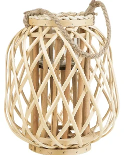 Lanterne MAURITIUS Piletræ 30 cm Naturlig