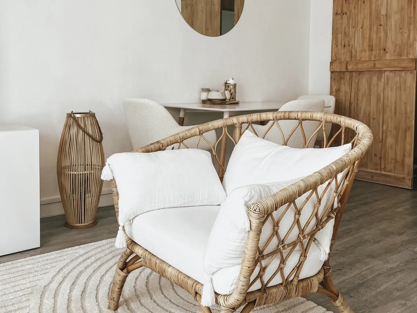 Lanterne TAHITI Bambus 84 cm Naturlig