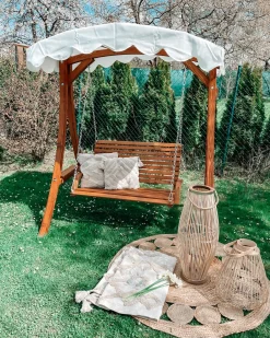 Lanterne TAHITI Bambus 84 cm Naturlig