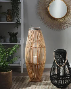 Lanterne TAHITI Bambus 84 cm Naturlig