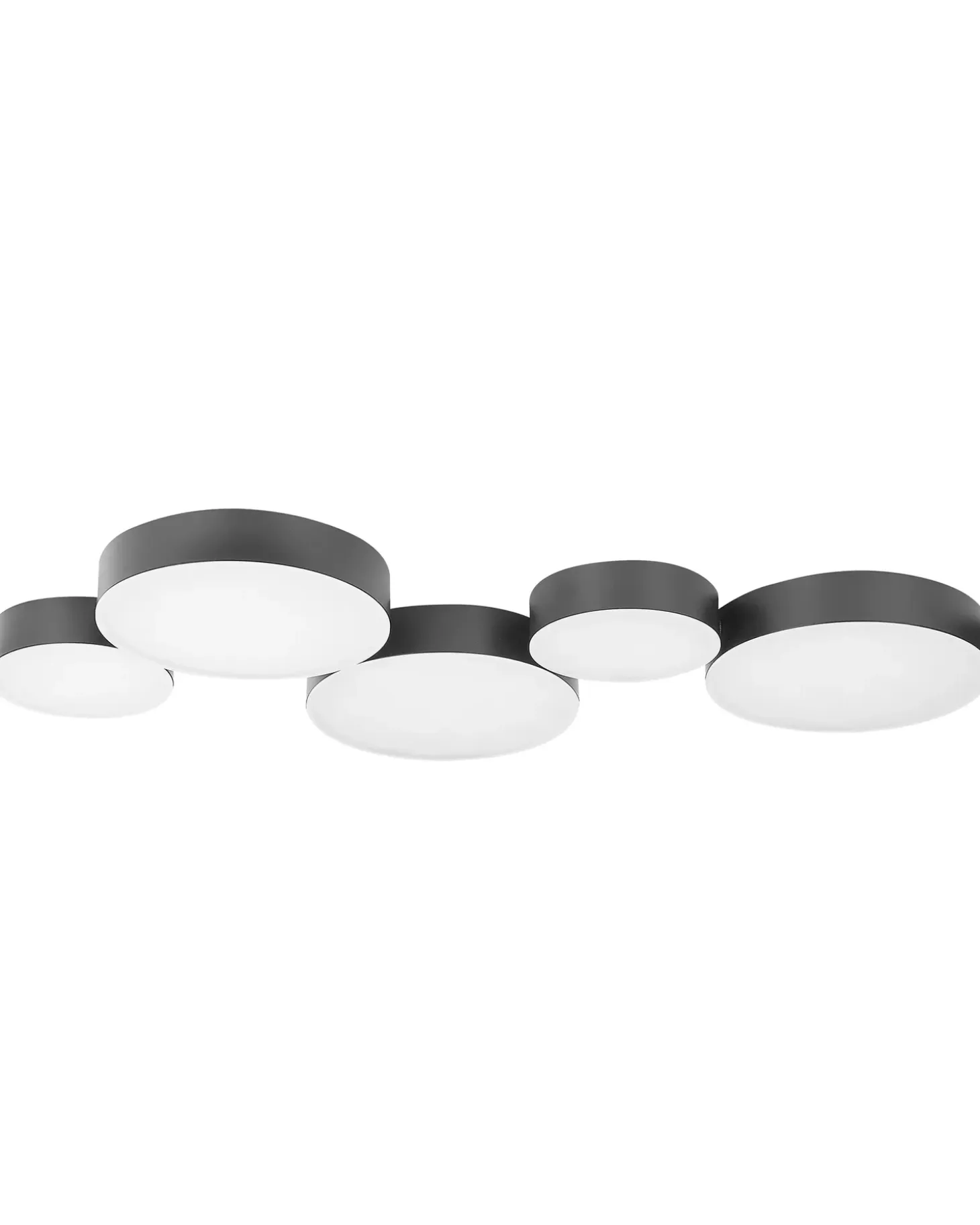 LED loftslampe LUGA Metal Sort