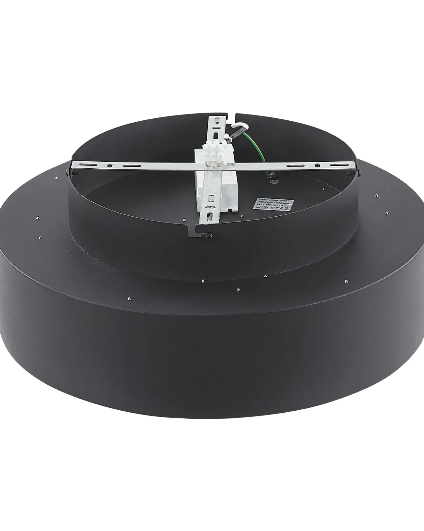 LED loftslampe MOEI Metal Sort