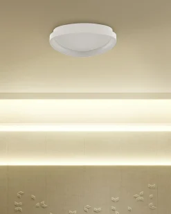 LED loftslampe NANDING Metal Hvid