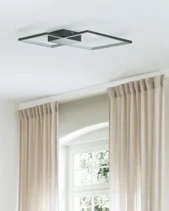 LED loftslampe OKSU Metal Sort
