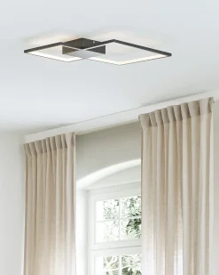 LED loftslampe OKSU Metal Sort