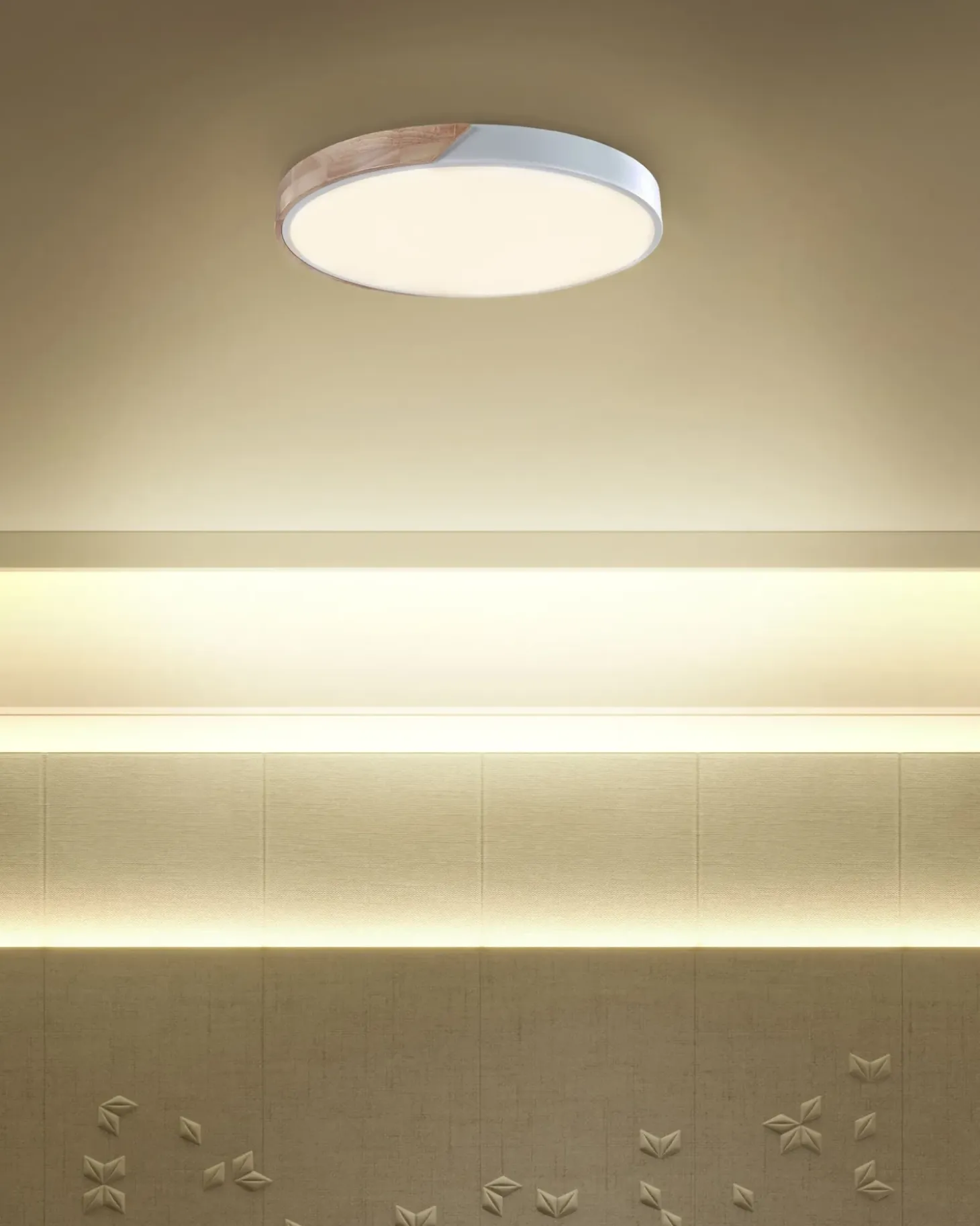 LED loftslampe PATTANI Metal Hvid