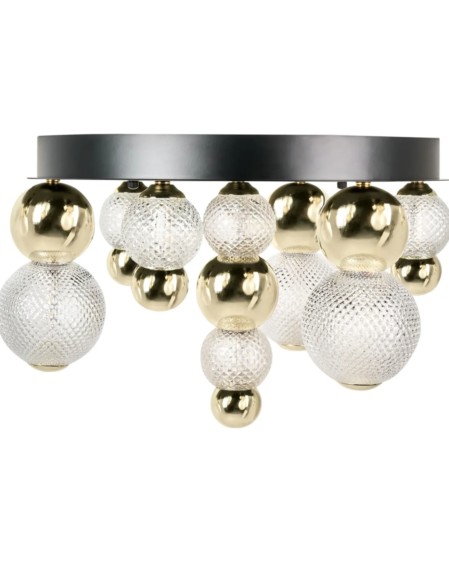 LED loftslampe SORA Glas Guld
