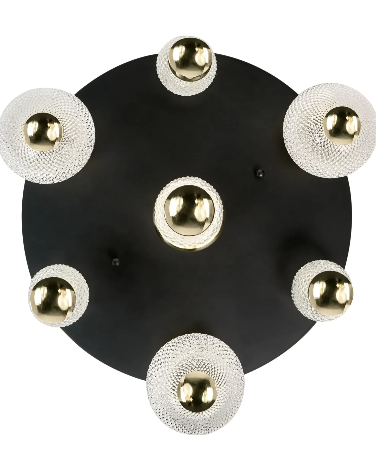 LED loftslampe SORA Glas Guld