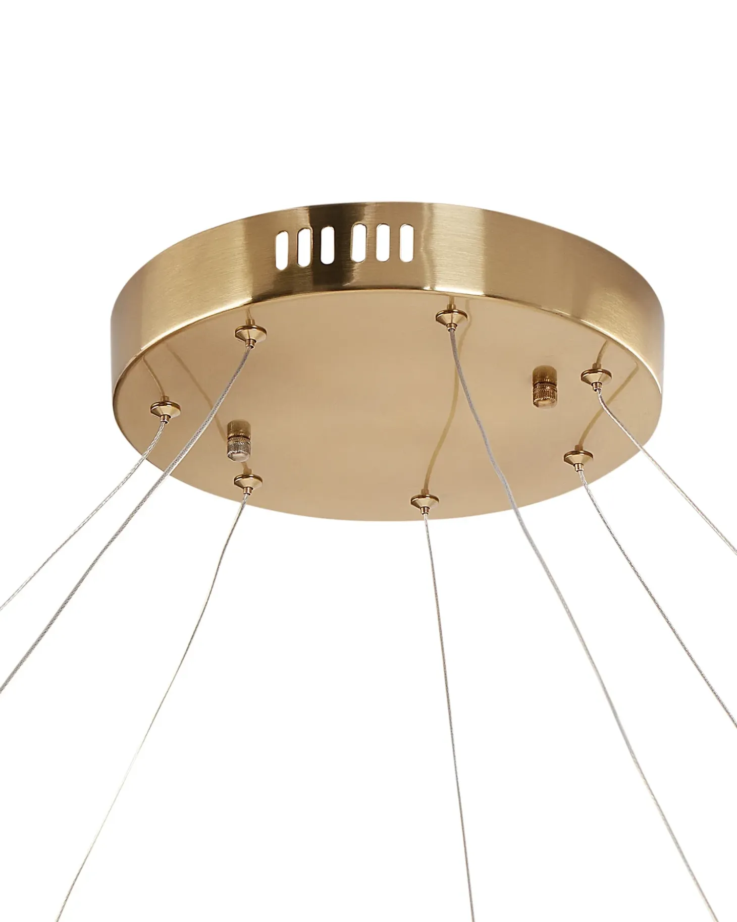 LED lysekrone PERQUENO Metal Guld