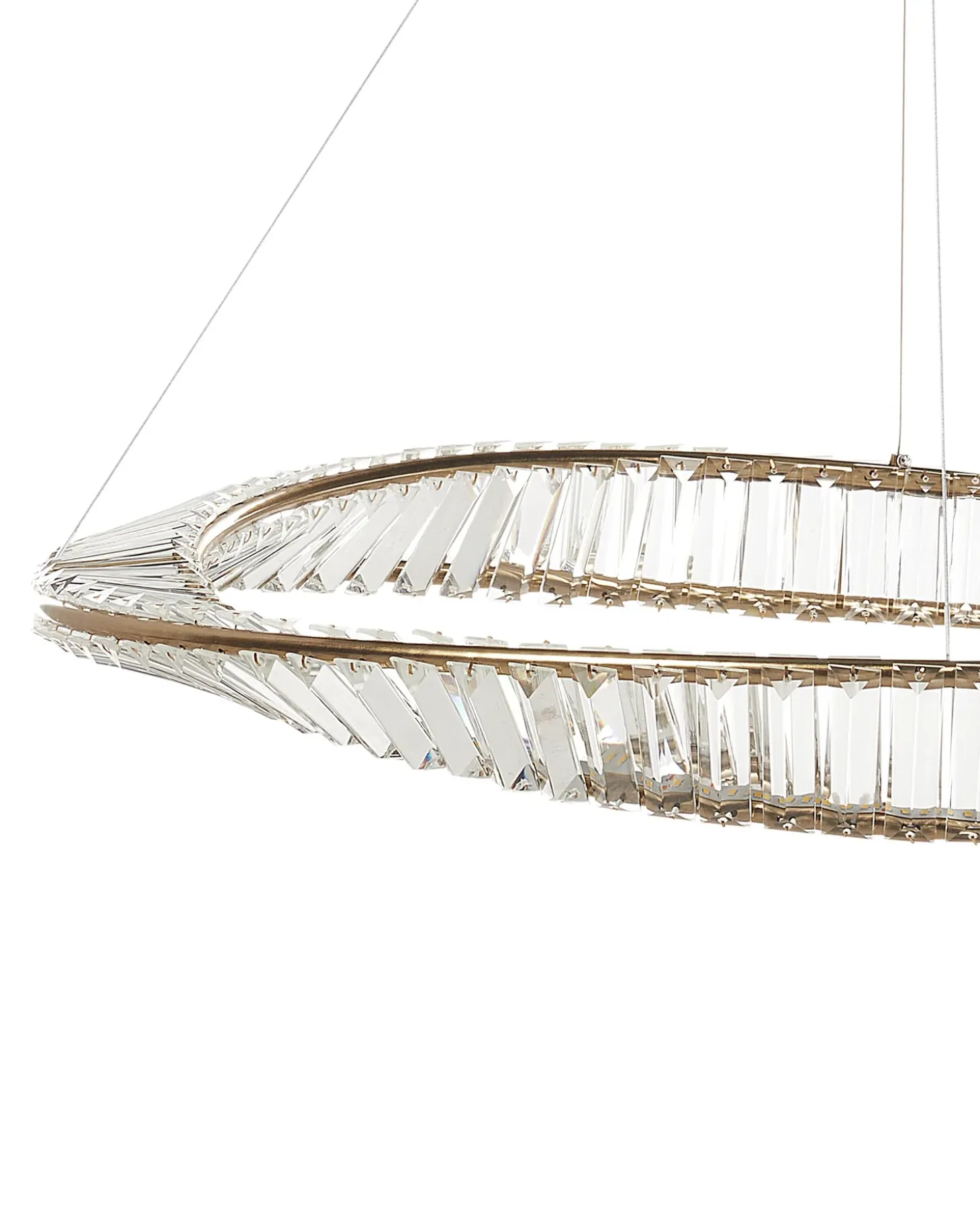 LED lysekrone ROSENDE Metal Guld