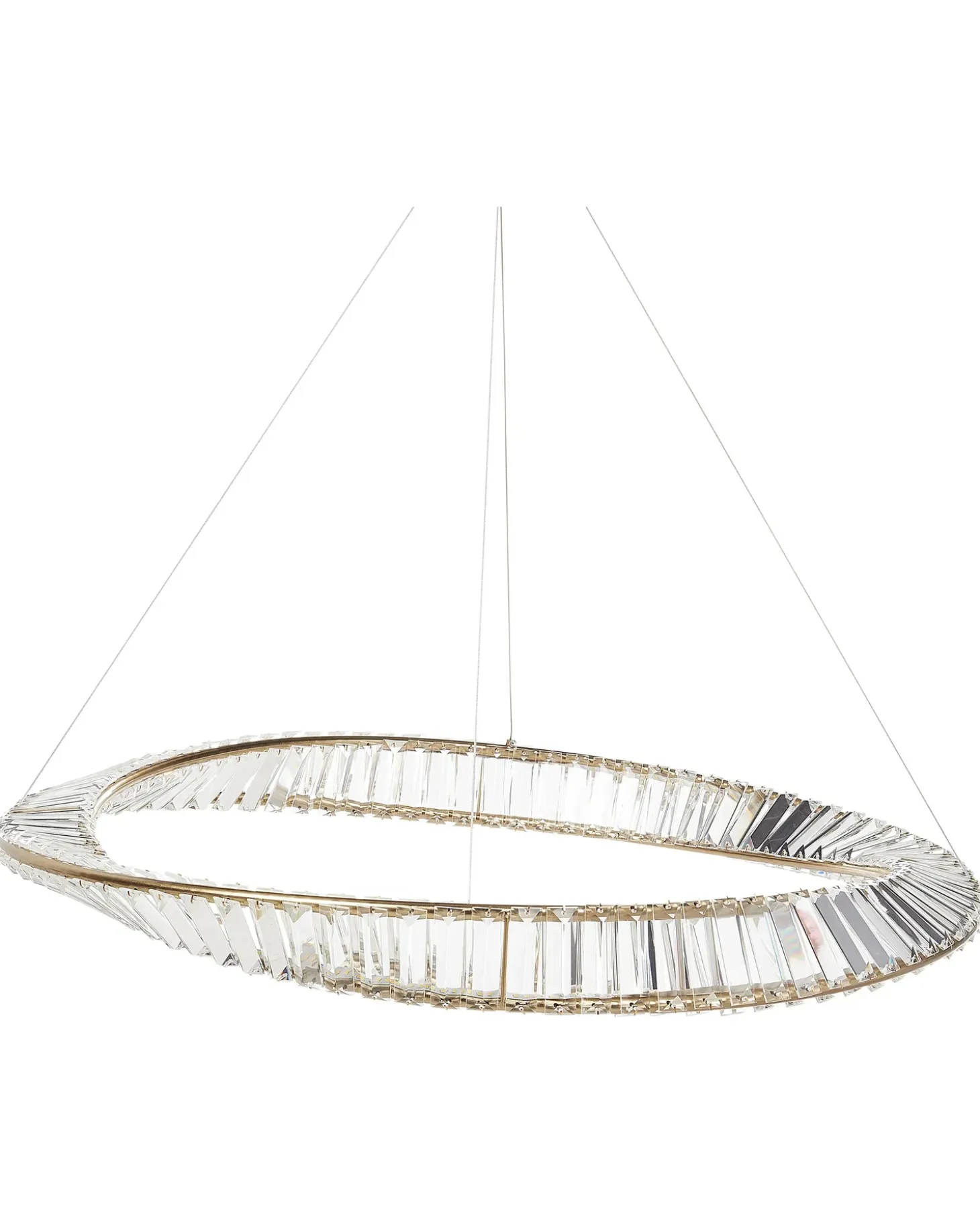 LED lysekrone ROSENDE Metal Guld