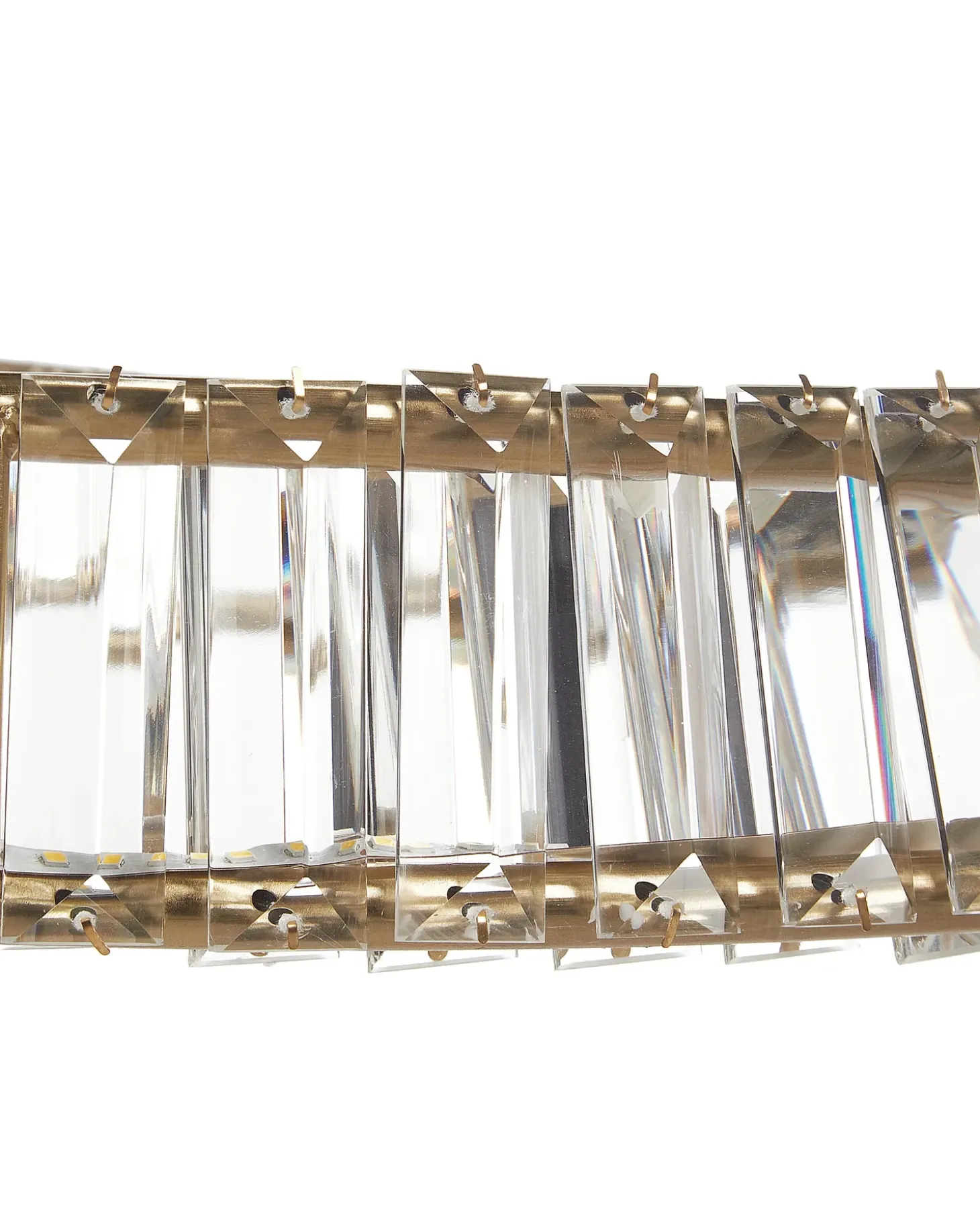 LED lysekrone ROSENDE Metal Guld