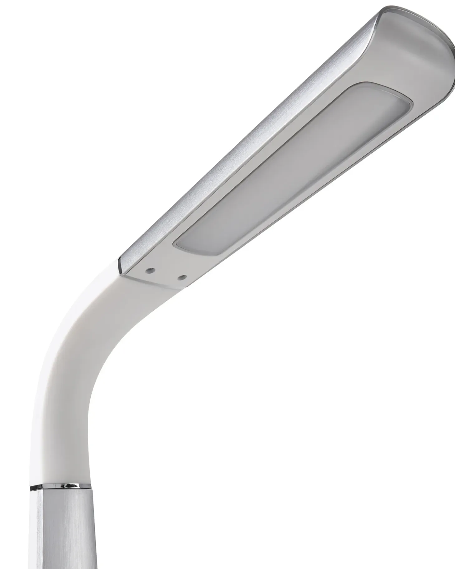 LED skrivebordslampe CANOPUS med USB-port Sølv