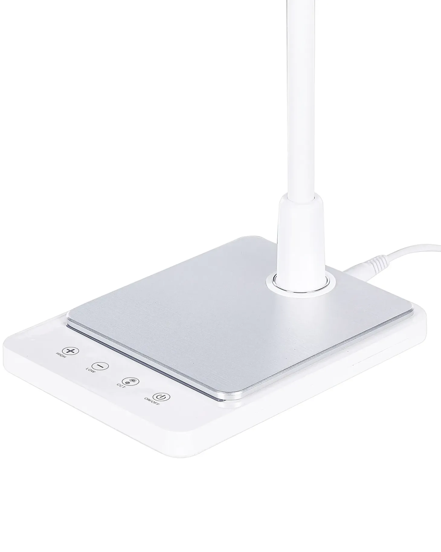 LED skrivebordslampe CENTAURUS Med dæmpning Metal Hvid