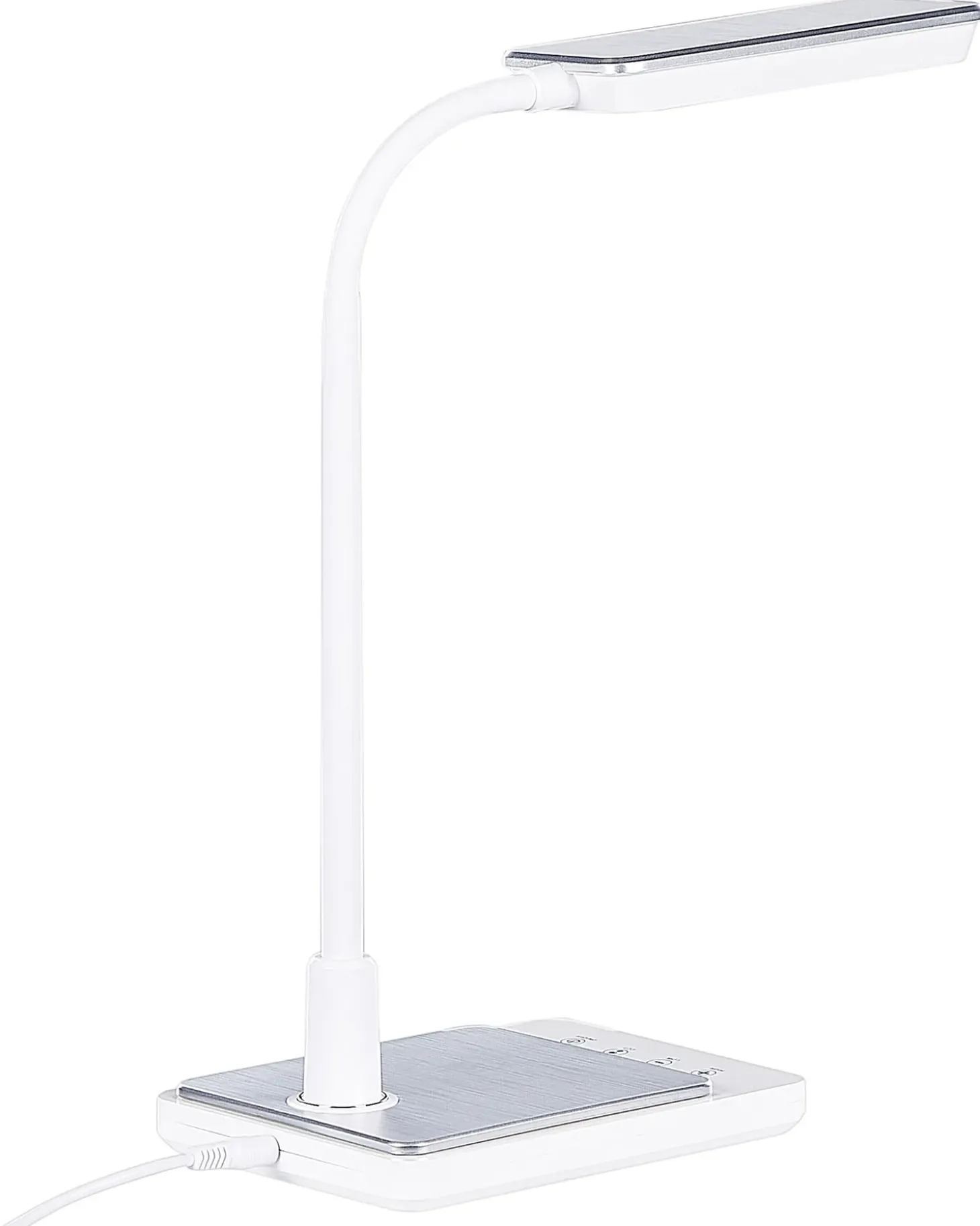 LED skrivebordslampe CENTAURUS Med dæmpning Metal Hvid