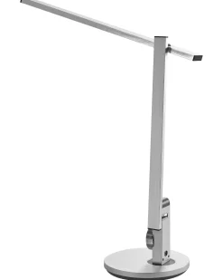 LED skrivebordslampe CETUS Med dæmpning Sølv