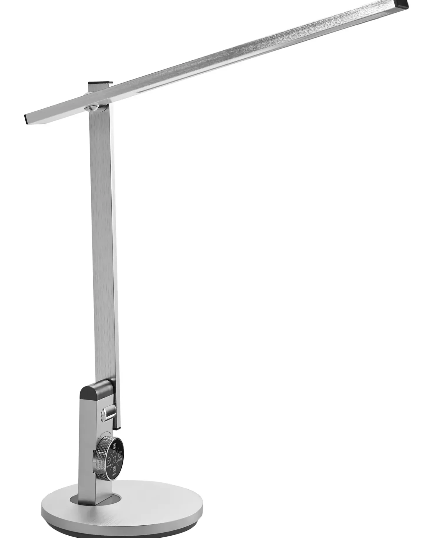 LED skrivebordslampe CETUS Med dæmpning Sølv