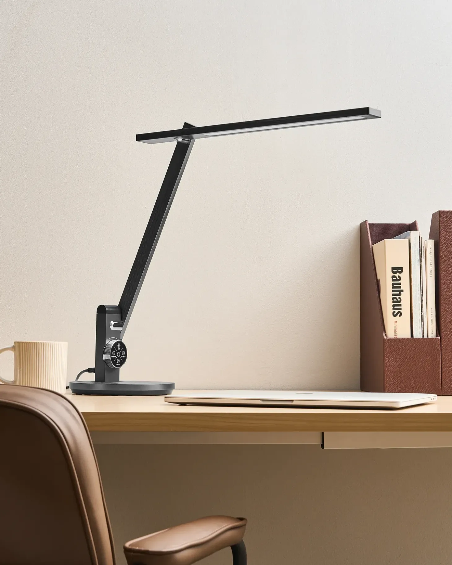 LED skrivebordslampe CETUS Med dæmpning Grå