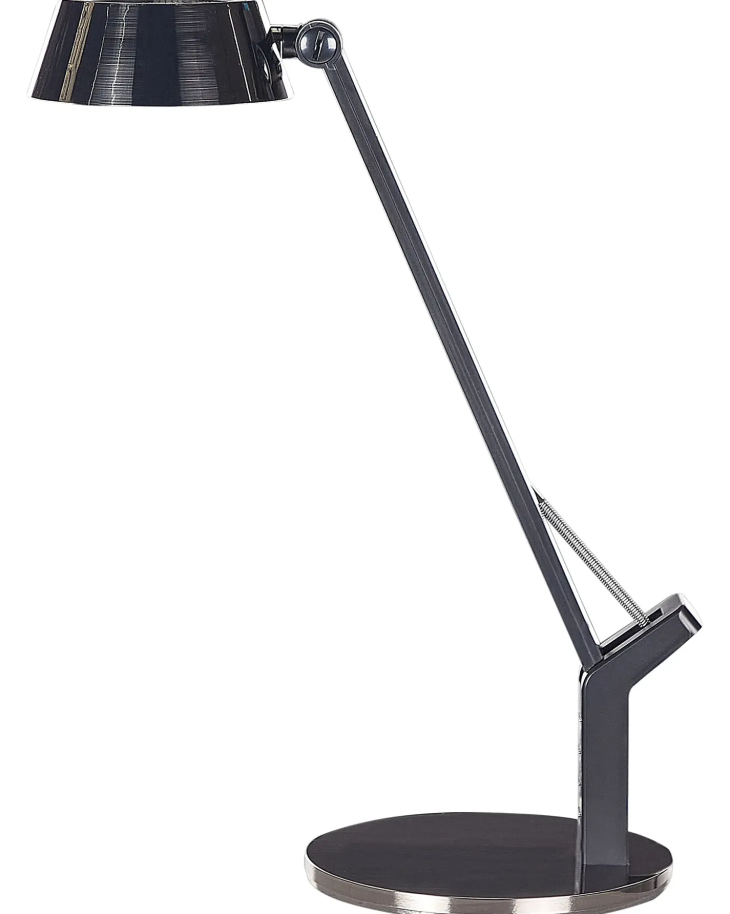 LED skrivebordslampe CHAMAELEON med USB-port Metal Messing