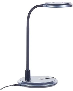 LED skrivebordslampe COLUMBA Justerbar Metal Sort