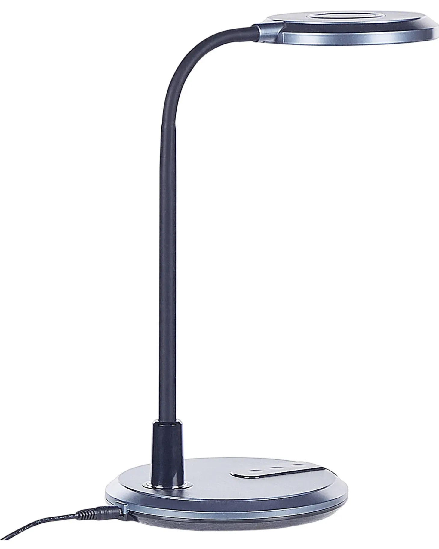 LED skrivebordslampe COLUMBA Justerbar Metal Sort
