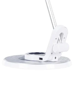 LED skrivebordslampe CORVUS Med dæmpning Metal Hvid/sølv