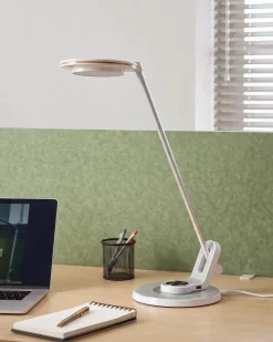 LED skrivebordslampe CORVUS Med dæmpning Metal Hvid/sølv