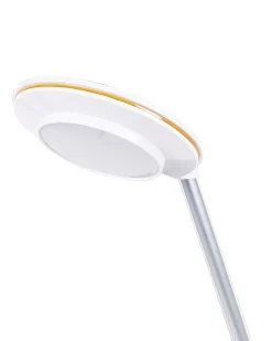 LED skrivebordslampe CORVUS Med dæmpning Metal Hvid/sølv