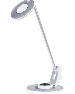 LED skrivebordslampe CORVUS Med dæmpning Metal Hvid/sølv