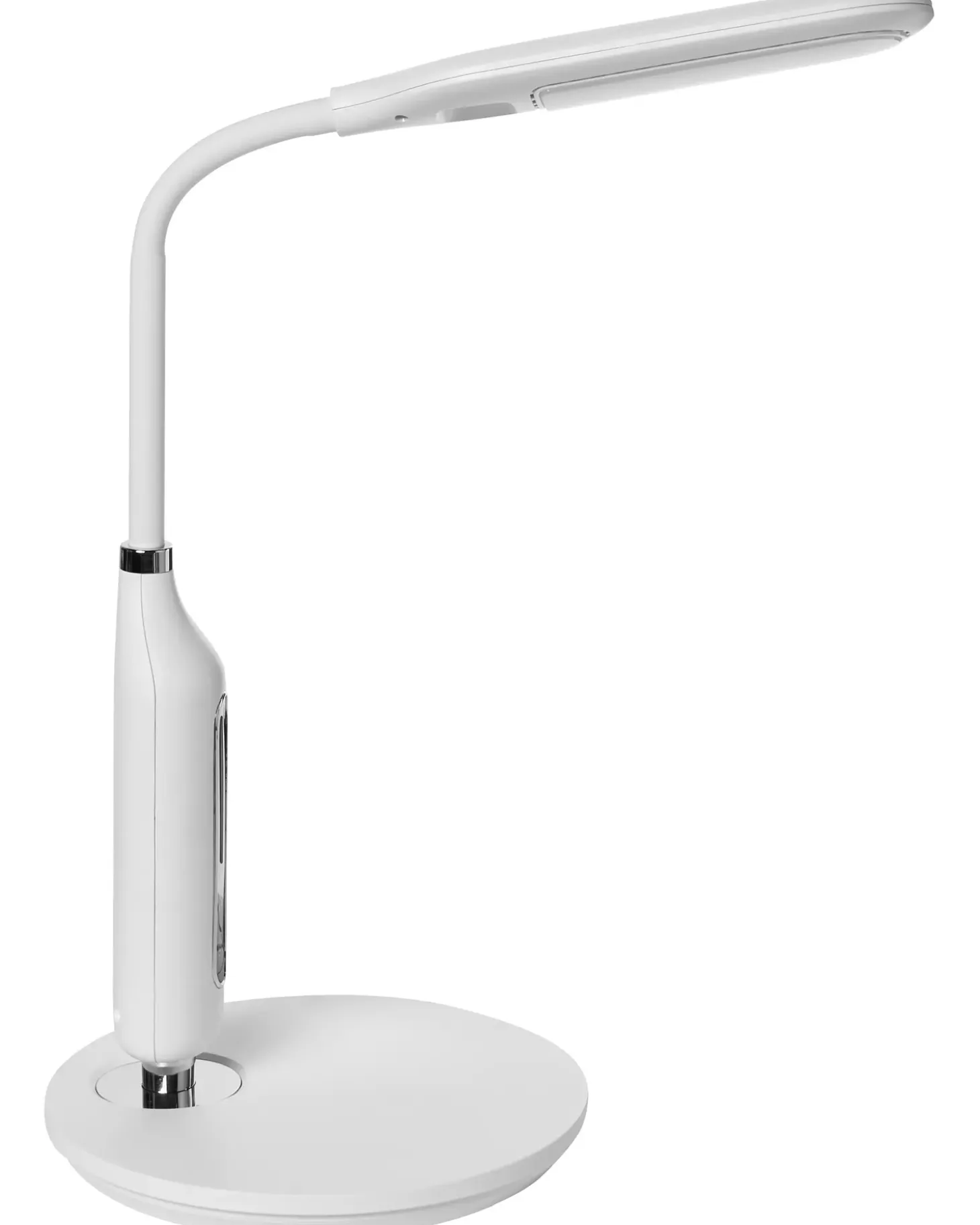 LED skrivebordslampe CYGNUS Med dæmpning Metal Hvid