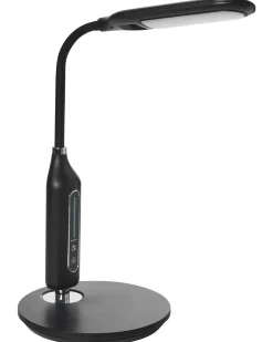 LED skrivebordslampe CYGNUS Med dæmpning Metal Sort