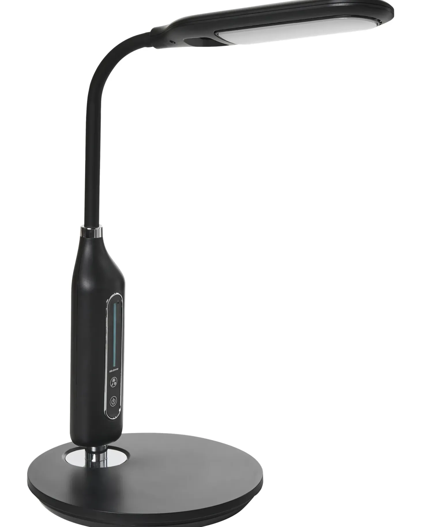 LED skrivebordslampe CYGNUS Med dæmpning Metal Sort
