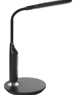 LED skrivebordslampe CYGNUS Med dæmpning Metal Sort