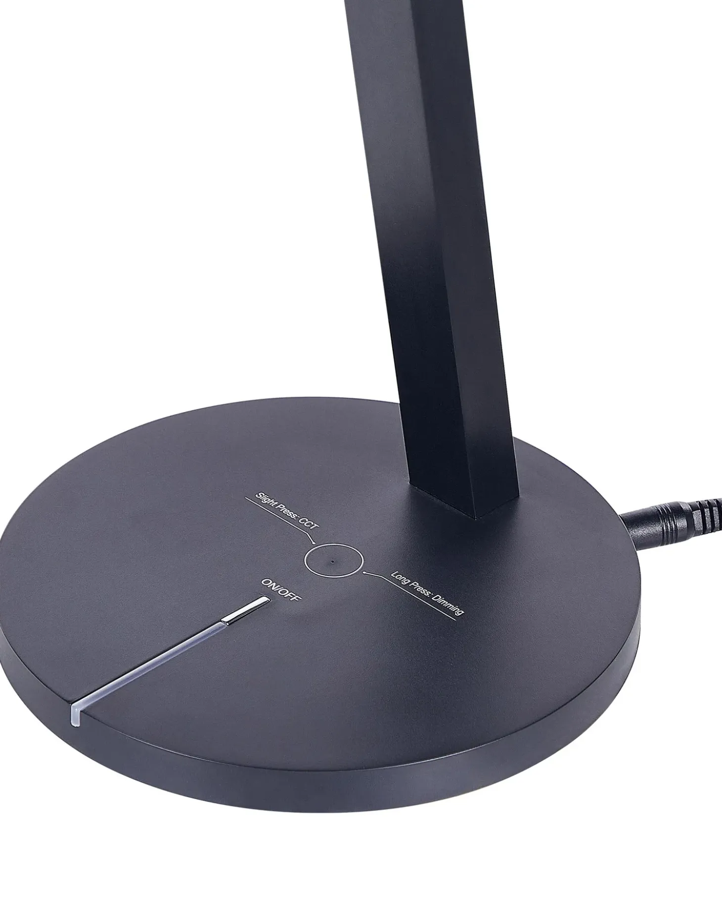 LED skrivebordslampe DORADO Med dæmpning Metal Sort