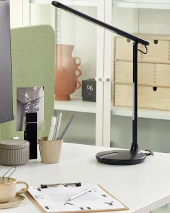 LED skrivebordslampe DRACO Med dæmpning Metal Sort