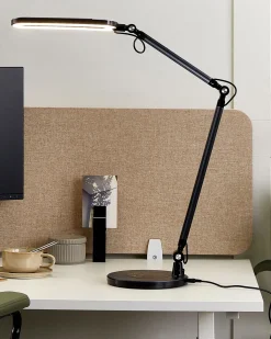 LED skrivebordslampe GRUS Med dæmpning Metal Sort