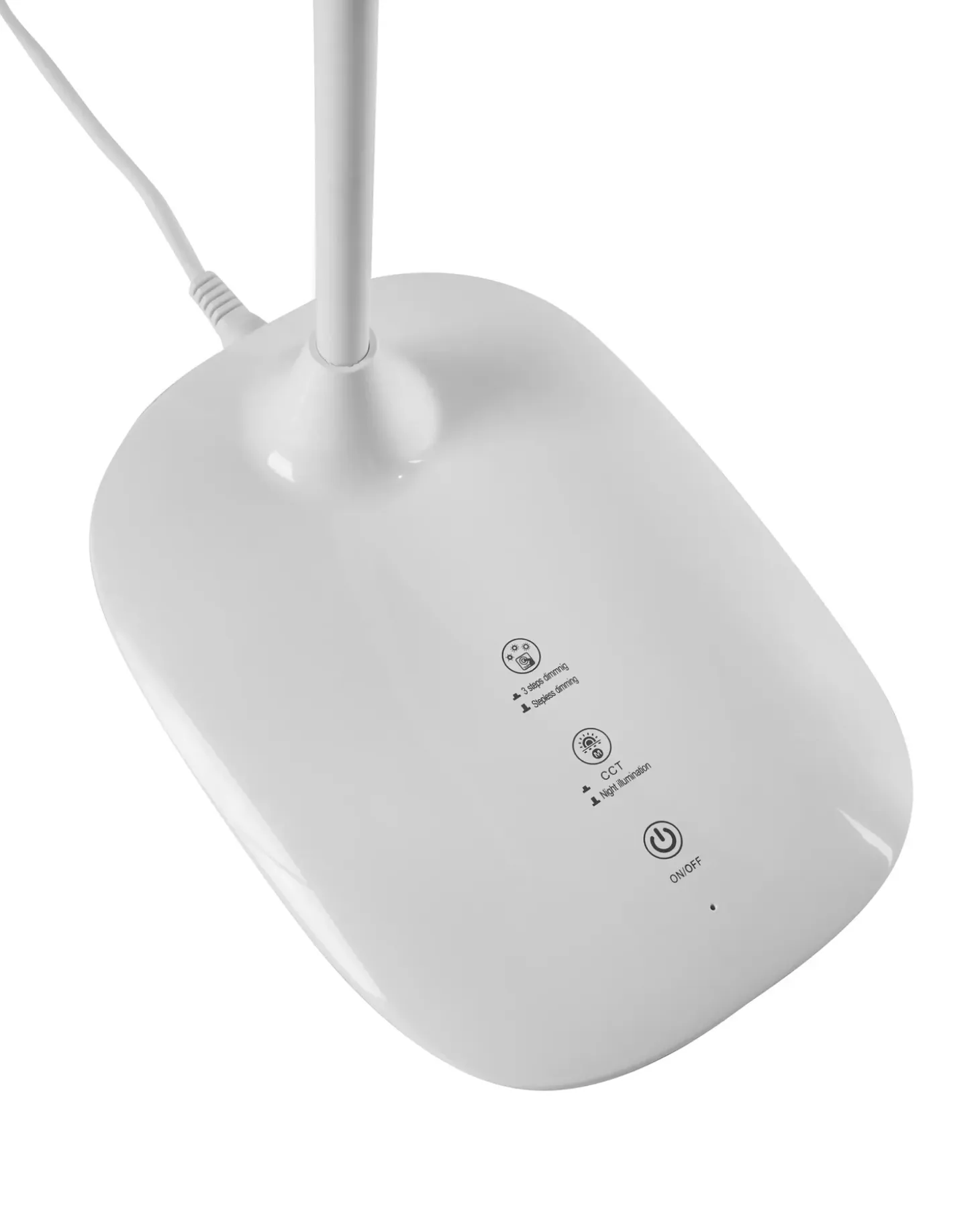LED skrivebordslampe HYDRA Med dæmpning Hvid