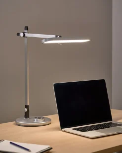 LED skrivebordslampe HYDRUS Med dæmpning Sølv