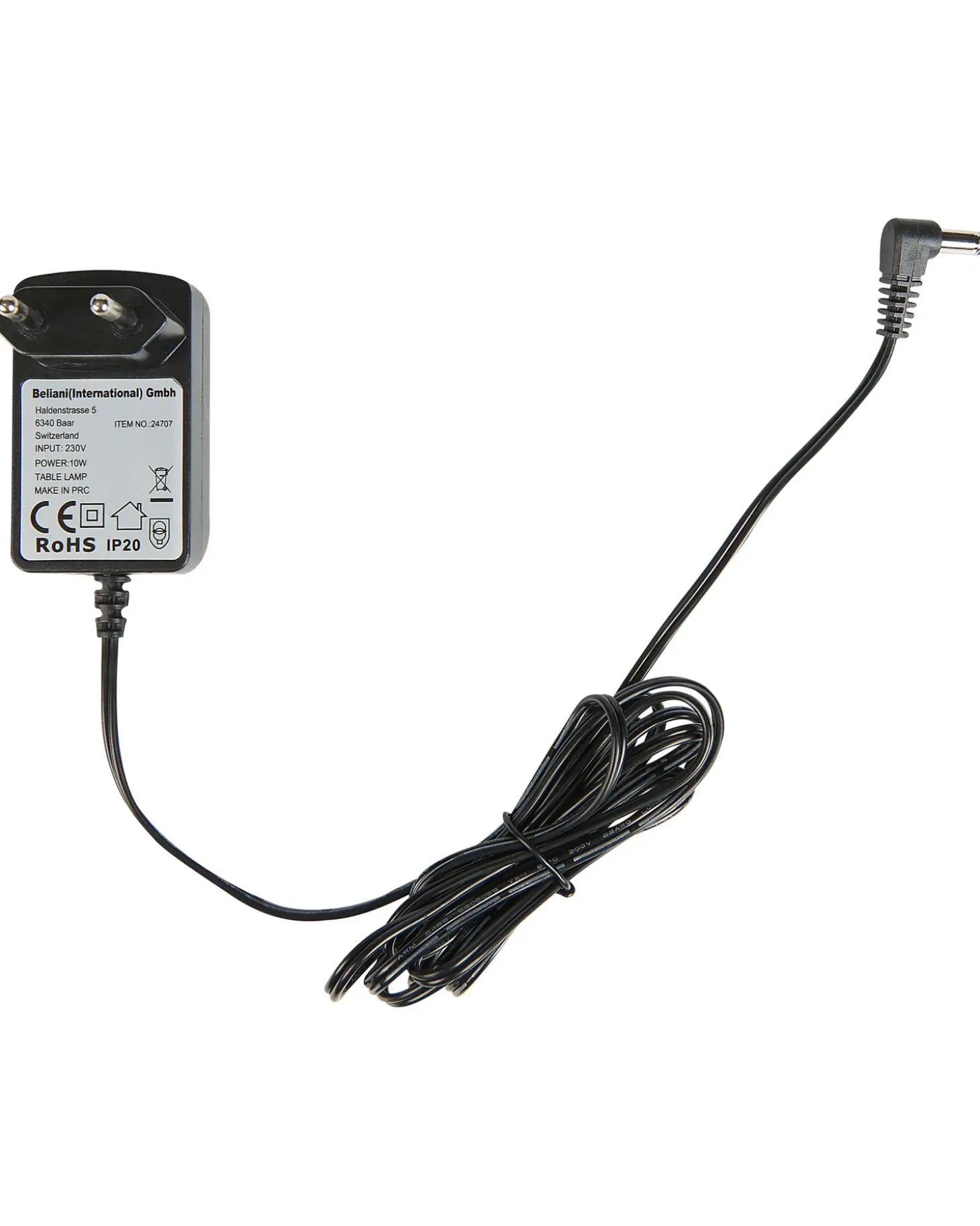 LED skrivebordslampe KOURIS Med bevægelsessensor Metal Sort