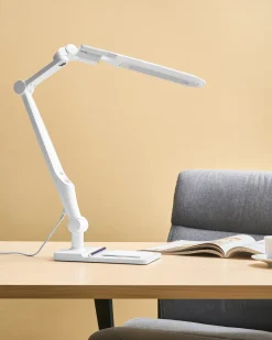 LED skrivebordslampe PEGASI Med dæmpning Hvid