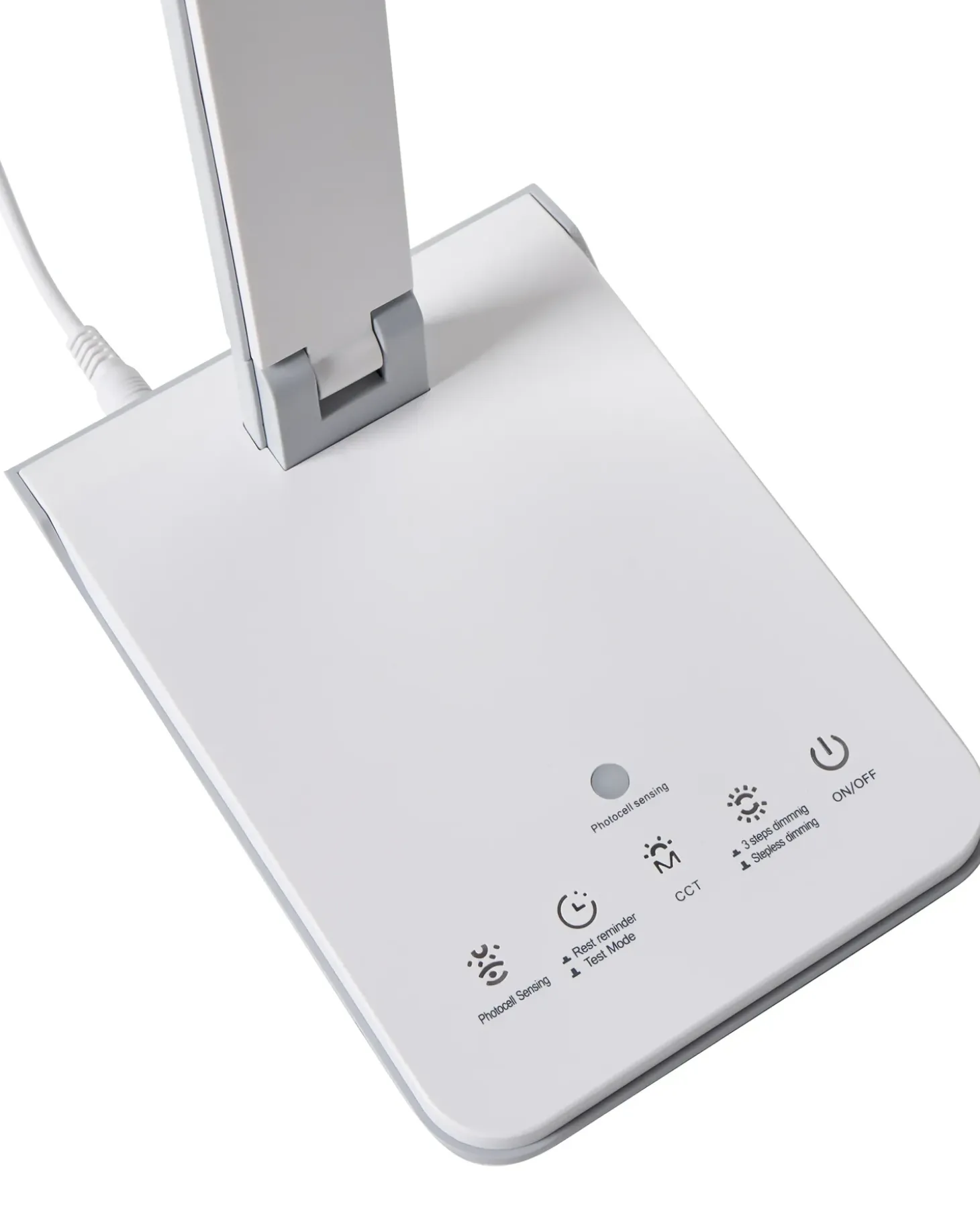 LED skrivebordslampe PICTOR Med dæmpning Hvid