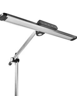 LED skrivebordslampe SERPENS Med dæmpning Sølv
