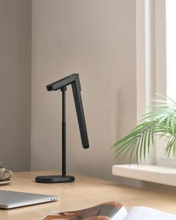 LED skrivebordslampe TUCANA Med dæmpning Sort