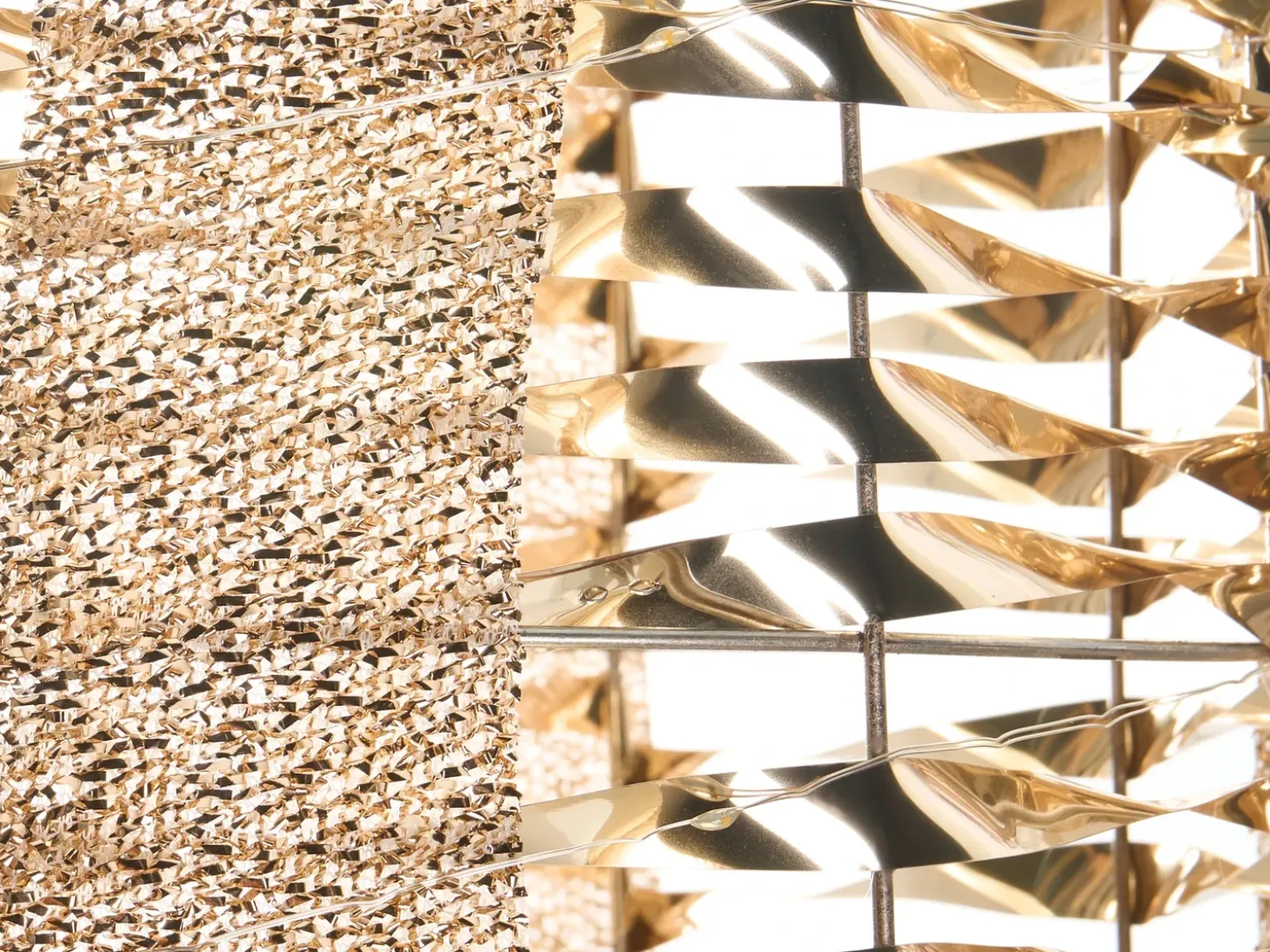 LED SLIVSO Julegaver 20/25/30 cm Guld
