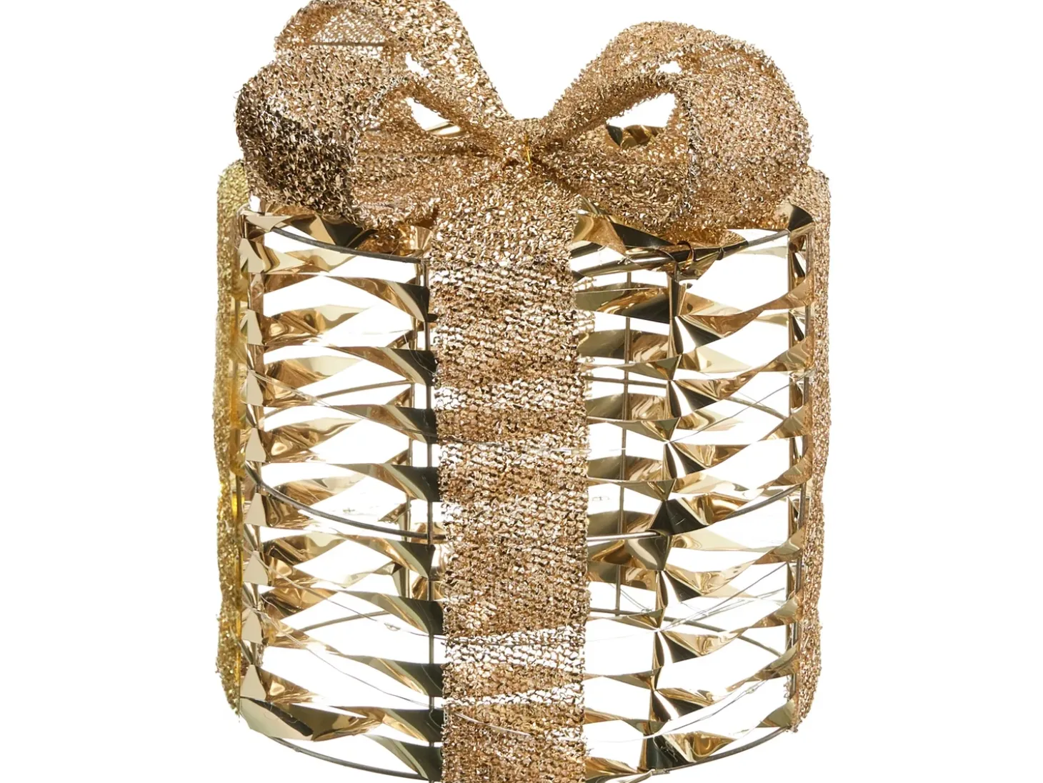 LED SLIVSO Julegaver 20/25/30 cm Guld